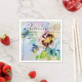  huisje panty bloem briefkaart servetten (Insitu)