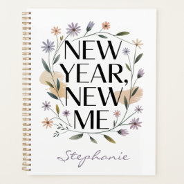 Huisje Wilde Bloemen Nieuwjaar Nieuwe Ik Cadeau Planner