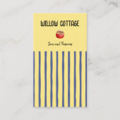 Huisje Zelfgemaakte Jam en conserven Visitekaartje (Voorkant)