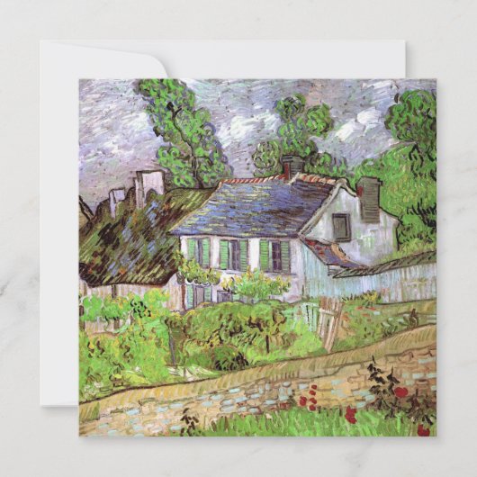 Huisjes in Auvers van Vincent van Gogh (Voorkant)