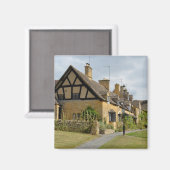 Huisjes in Broadway, Cotswolds magneet (Voorkant / Achterkant)