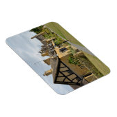 Huisjes in Broadway, Cotswolds rechthoekige magnee Magneet (Rechterzijde)