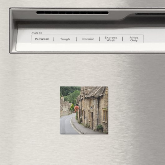 Huisjes in Castle Combe, UK fotomagneet Magneet (Insitu (Vaatwasser))