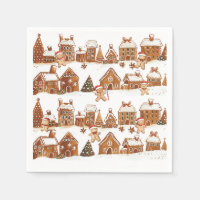 Huisjes van gemberkoek Man Koffiekoeken Kerstmis D