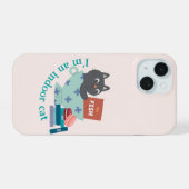 Huiskat iPhone 15 Case (Achterkant horizontaal)