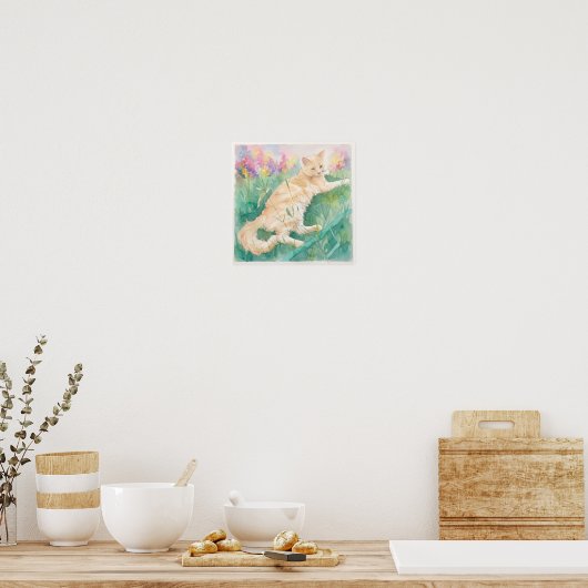 Huiskat Poster (Keuken)