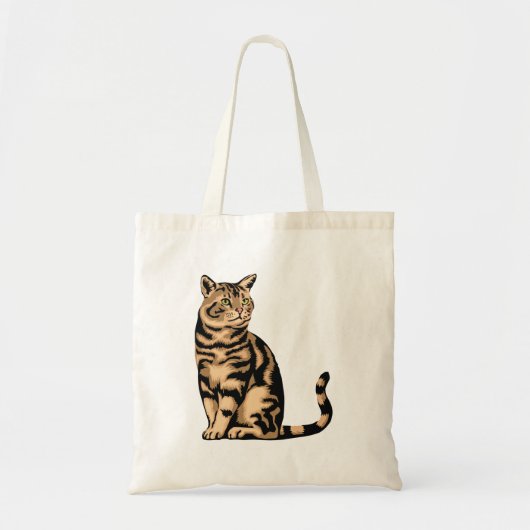 Huiskat Tote Bag (Voorkant)
