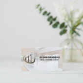 huiskeuken | Realtor Logo Visitekaartje (Staand voorkant)