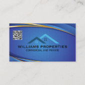 Huislogo | Daklogo | QR-code Visitekaartje (Voorkant)