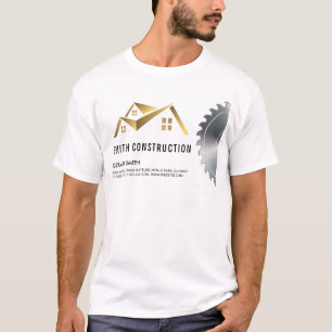 Huislogo   Hout en Zaag T-shirt
