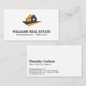 Huislogo | Makelaar Visitekaartje (Voorkant / Achterkant)