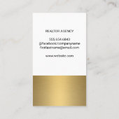 Huislogo | Modern interieur Visitekaartje (Achterkant)