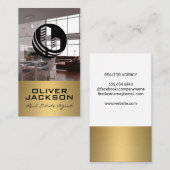 Huislogo | Modern interieur Visitekaartje (Voorkant / Achterkant)