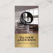 Huislogo | Modern interieur Visitekaartje (Voorkant)