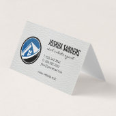 Huislogo onroerend goed | Leer Visitekaartje (Voorkant)