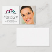 Huislogo | Realtor-afbeelding Visitekaartje (Voorkant / Achterkant)