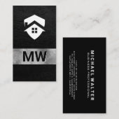 Huislogo | Vastgoed Architect Visitekaartje (Voorkant / Achterkant)