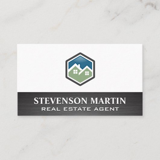 Huislogo's | Makelaar Visitekaartje (Voorkant)