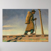 Huisloos Man, 1938, ingediend door Maynard Dixon Poster (Voorkant)