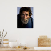 Huisloos Man zonder teugels Poster (Keuken)