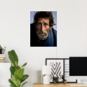 Huisloos Man zonder teugels Poster (Thuiskantoor)