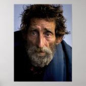 Huisloos Man zonder teugels Poster (Voorkant)