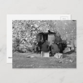 Huislozen en werklozen 1938 briefkaart (Voorkant / Achterkant)