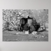 Huislozen en werklozen 1938 poster (Voorkant)