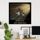 Huislozen, geen hopeloos poster (Thuiskantoor)