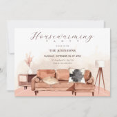 Huismeubilair housewarming kaart (Voorkant)