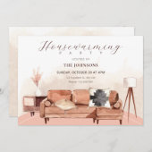 Huismeubilair housewarming kaart (Voorkant / Achterkant)