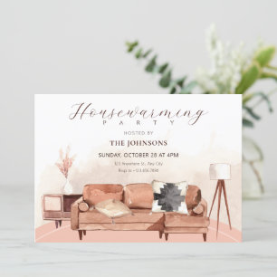 Huismeubilair housewarming kaart