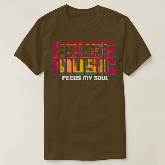 Huismuziek 10 t-shirt (Design voorkant)