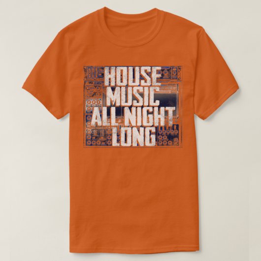 Huismuziek 14 t-shirt (Design voorkant)