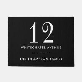 Huisnummer Adres Achternaam Deurmat