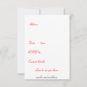 Huisopwarmende Partij nodigt ons uit in een sjaal. Kaart (Achterkant)