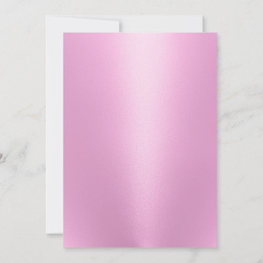 Huisopwarming Cocktail Party Moderne roze Kaart (Achterkant)