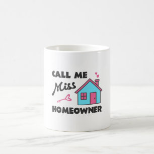 Huisopwarmingsfeest Noem me Miss Homeowner Koffiemok