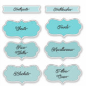 Huisorganisatie Labels (Voorkant)