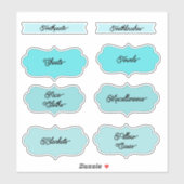 Huisorganisatie Labels (Vel)