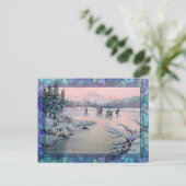 HUISPARTIJ DOOR SHARON SHARPE BRIEFKAART (Staand voorkant)