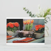 HUISPARTIJ/INVITAIL VAN DE COCKTAIL PARTIJ KAART (Staand voorkant)