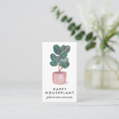 Huisplant Calathea Prayer Plant Gardening Visitekaartje (Staand voorkant)