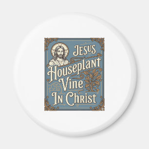 Huisplant Jezus Wijnstok In Christus Jezus Huispla Magneet