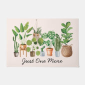 Huisplant Waterverf Quote Deurmat (Voorkant)