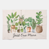 Huisplant Waterverf Quote Theedoek (Horizontaal)