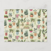 Huisplanten Beterschap Ansichtkaart Briefkaart (Voorkant)