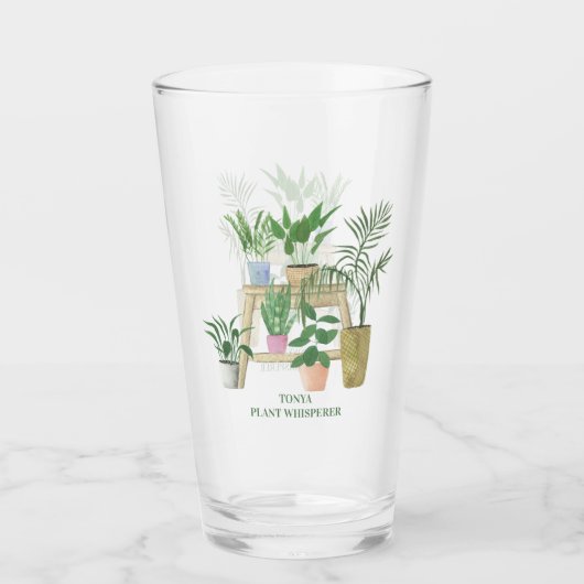 Huisplanten - Groene duim - Monogram Glas (Voorkant)