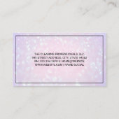 Huisreiniging Goud Metaal | Boke Visitekaartje (Achterkant)