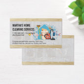 huisreinigingsapparatuur | dienstmeisje visitekaartje (Bureau)